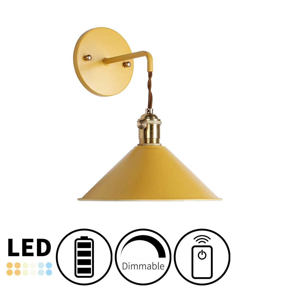 Battery Powered Wireless LED Pendant Light With Remote Control