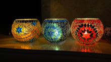 Load image into Gallery viewer, Cordless Battery Bohemian Mini Night Light Dimmable LED with Remote Glass