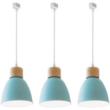 Load image into Gallery viewer, Track Pendant Lights Macaron Aluminum Shade