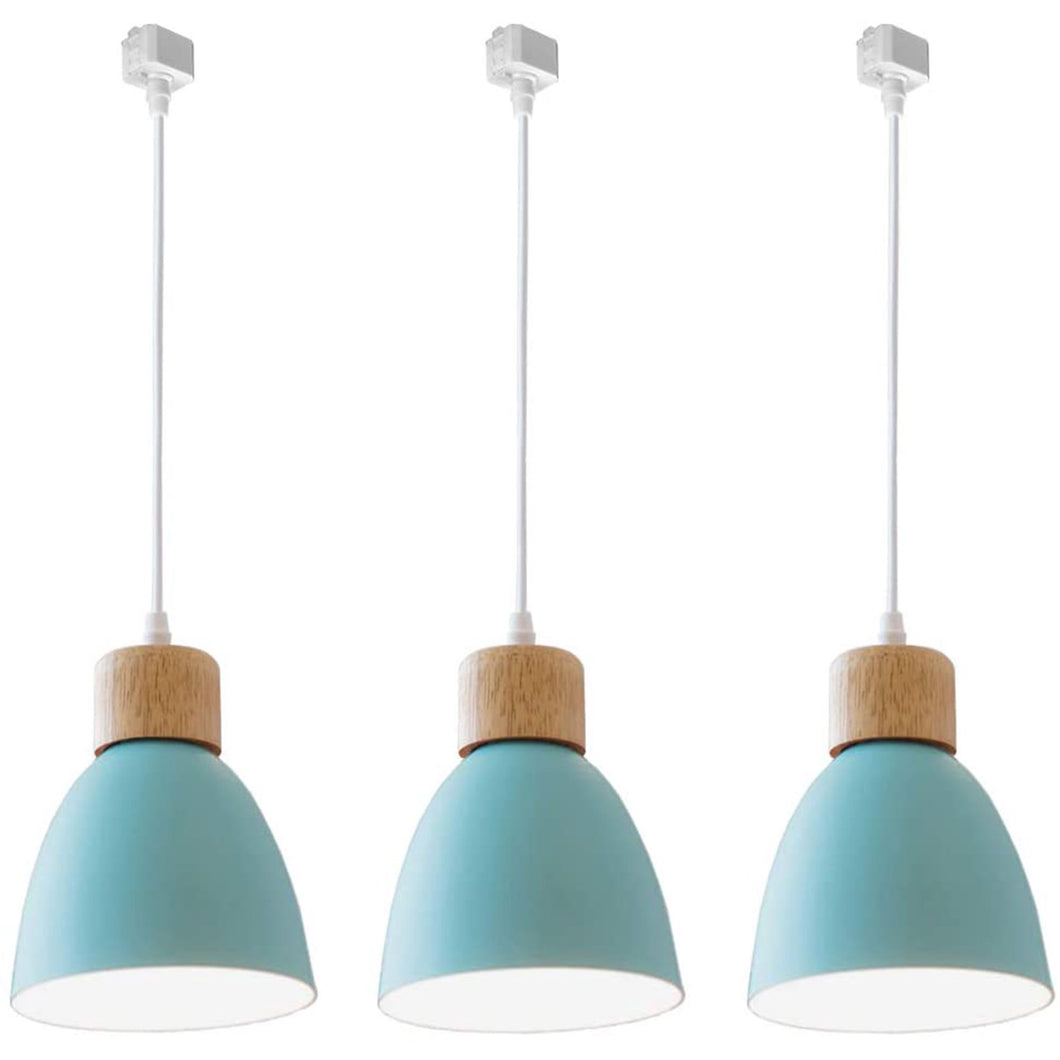 Track Pendant Lights Macaron Aluminum Shade