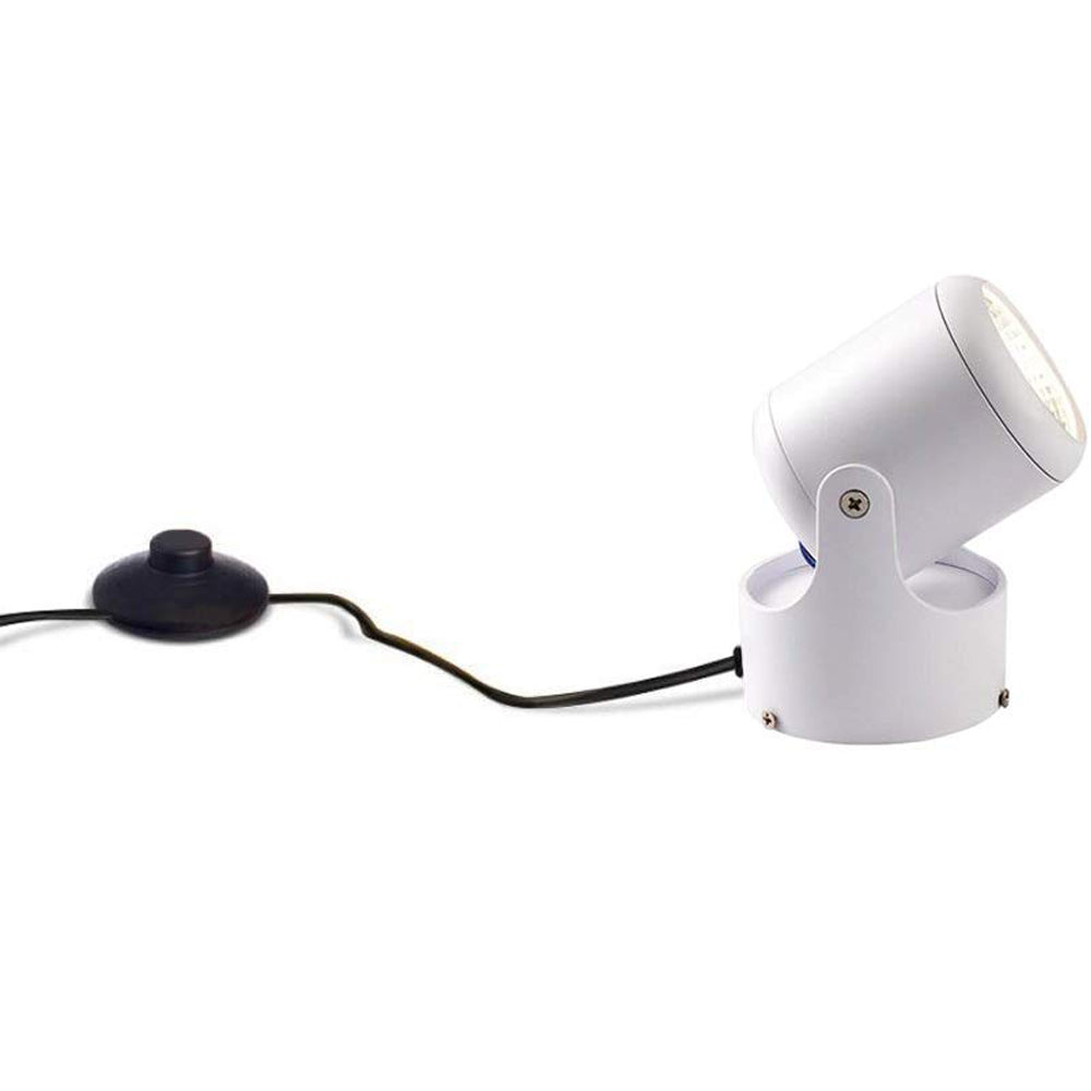 Mini Accent Uplight,foot switch( White)