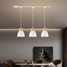 Load image into Gallery viewer, Track Pendant Lights Macaron Aluminum White Shade