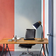 Load image into Gallery viewer, Cordless Battery LED Table Lamp Iron Arm Dimmable Multiple Colors