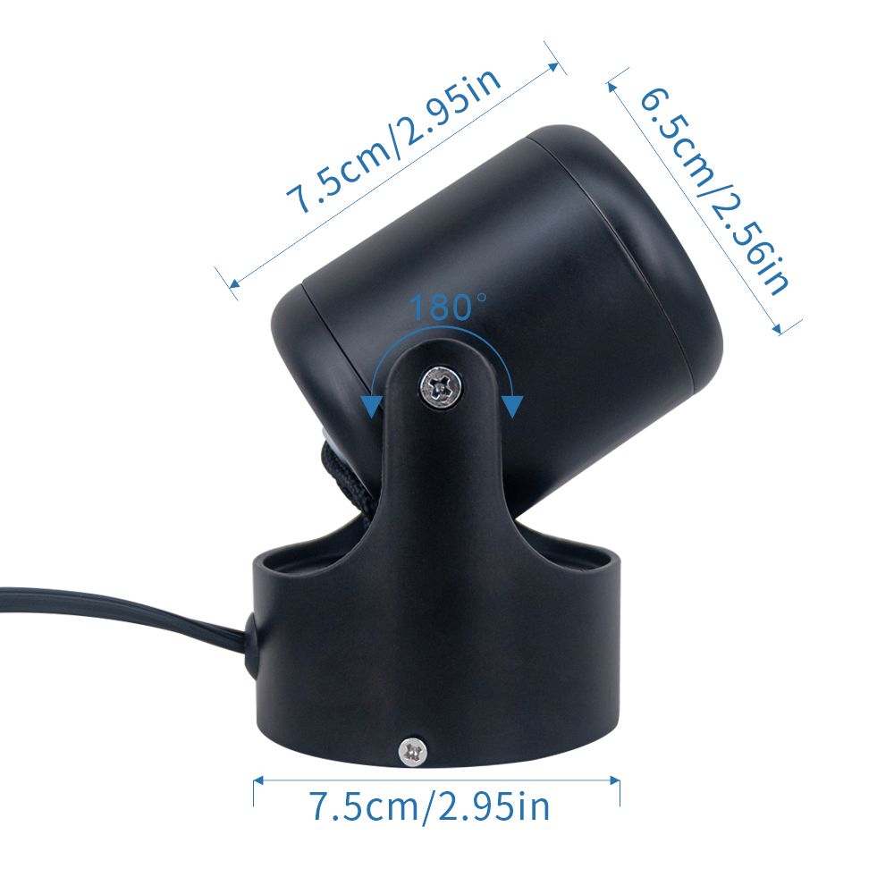 RGB LED Mini Accent Uplight Color Changing Remote Control – Nunu Lighting
