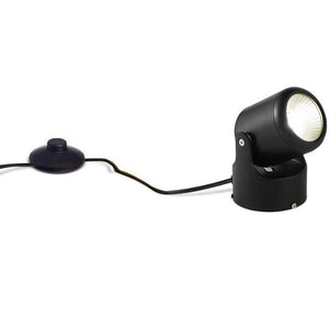 Mini Accent Uplight,foot switch(Black) – Nunu Lighting