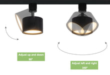 Load image into Gallery viewer, Dimmable Track Spotlight Adjustable Downlight Built-in LED with Remote