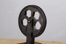 Load image into Gallery viewer, Plug-In Plley Industrial Cage Wall Sconce Vintage Wall Light
