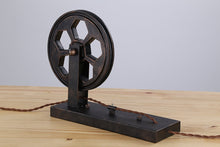Load image into Gallery viewer, Plug-In Plley Industrial Cage Wall Sconce Vintage Wall Light