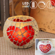 Load image into Gallery viewer, Cordless Battery Mini Night Light Dimmable LED with Remote Glass Shade