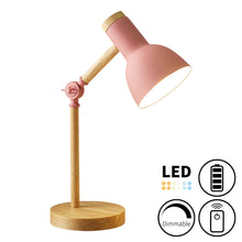 Load image into Gallery viewer, Cordless Battery LED Table Lamp Dimmable with Remote Multiple Colors