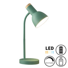 Load image into Gallery viewer, Cordless Battery LED Table Lamp Flexible Arm Dimmable Multiple Colors